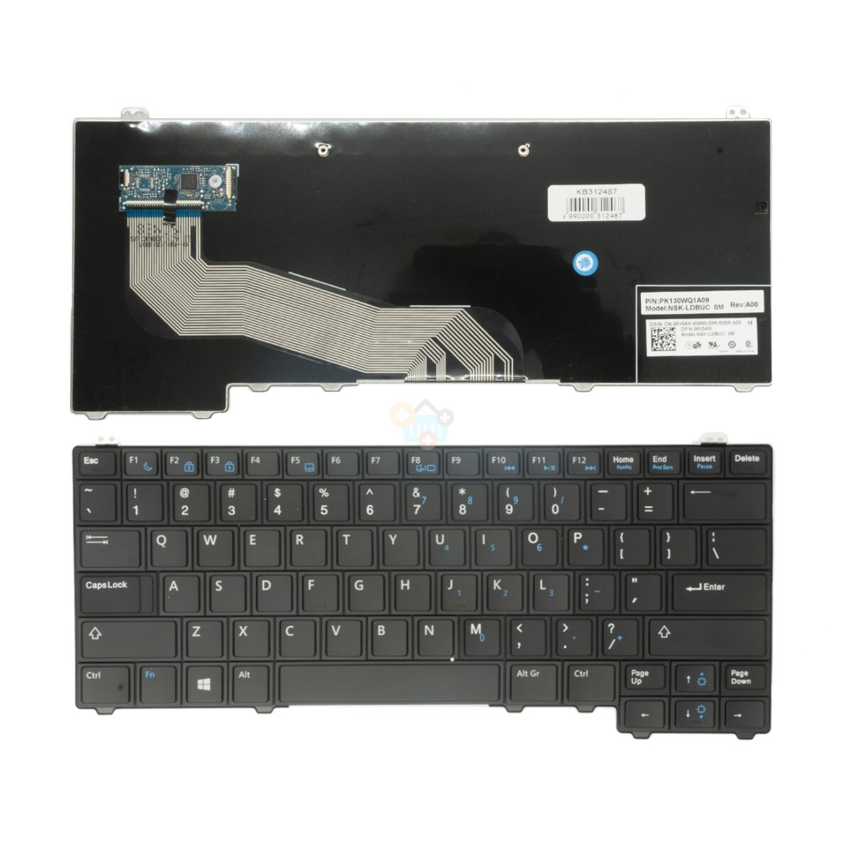 Klaviatūra DELL E5440 (US) Klaviatūra DELL E5440 (US)