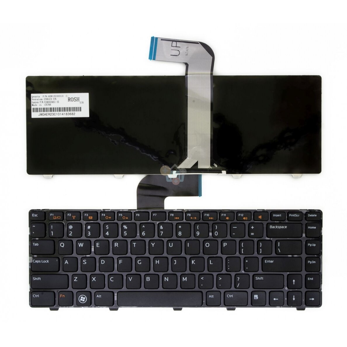 Nešiojamo kompiuterio klaviatūra DELL Inspiron 14R 3420, 3520, 5520, L502x (US) Nešiojamo kompiuterio klaviatūra DELL Inspiron 14R 3420, 3520, 5520, L502x (US)