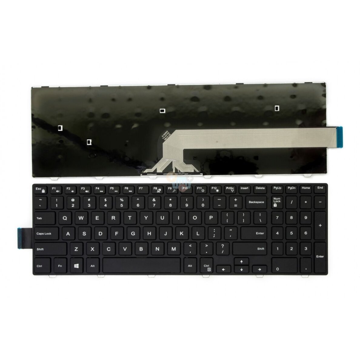 Klaviatūra DELL Inspiron 15 3000, 5000, 3541, 3542 (US)