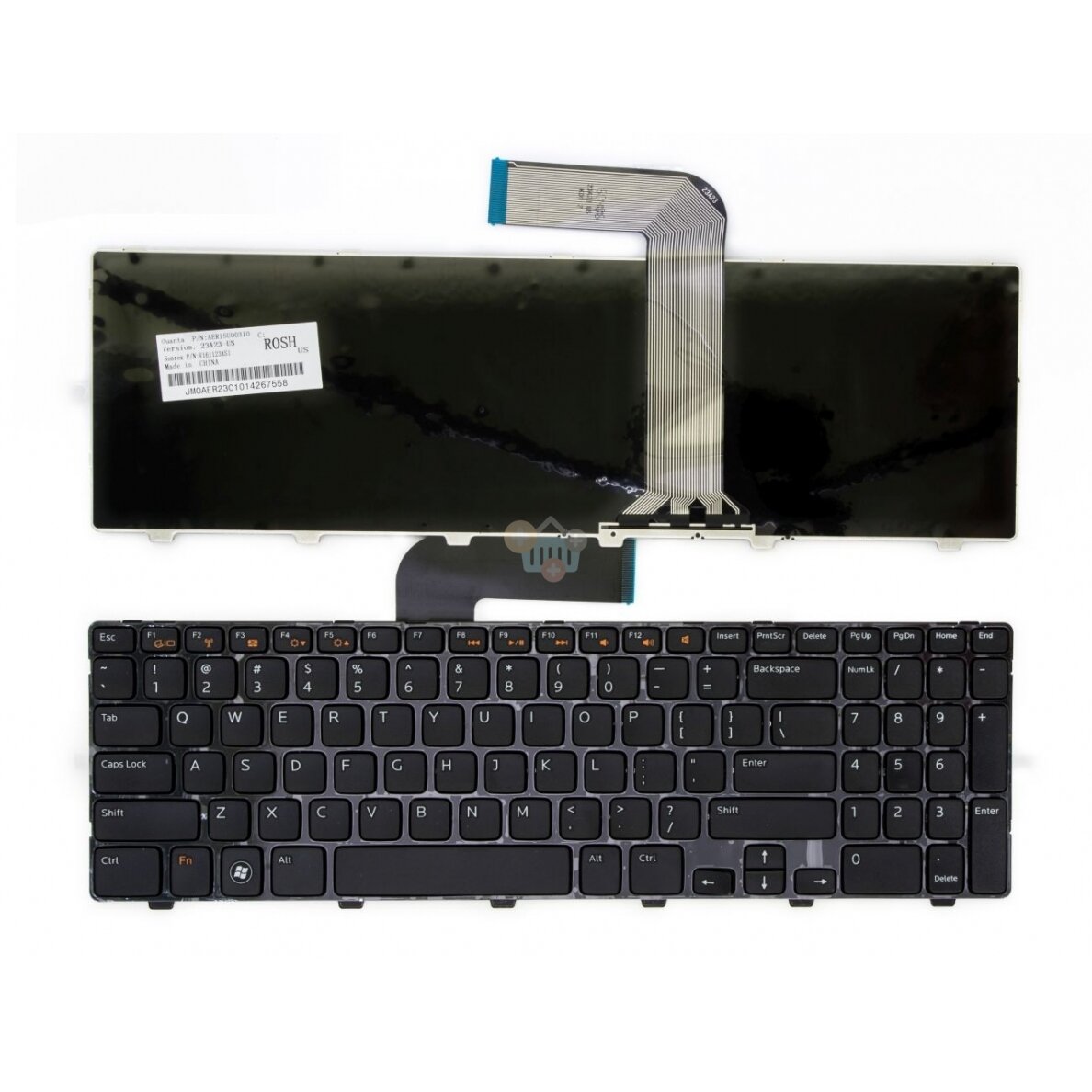 Klaviatūra DELL Inspiron 15R N5110, M5110 (US) Klaviatūra DELL Inspiron 15R N5110, M5110 (US)