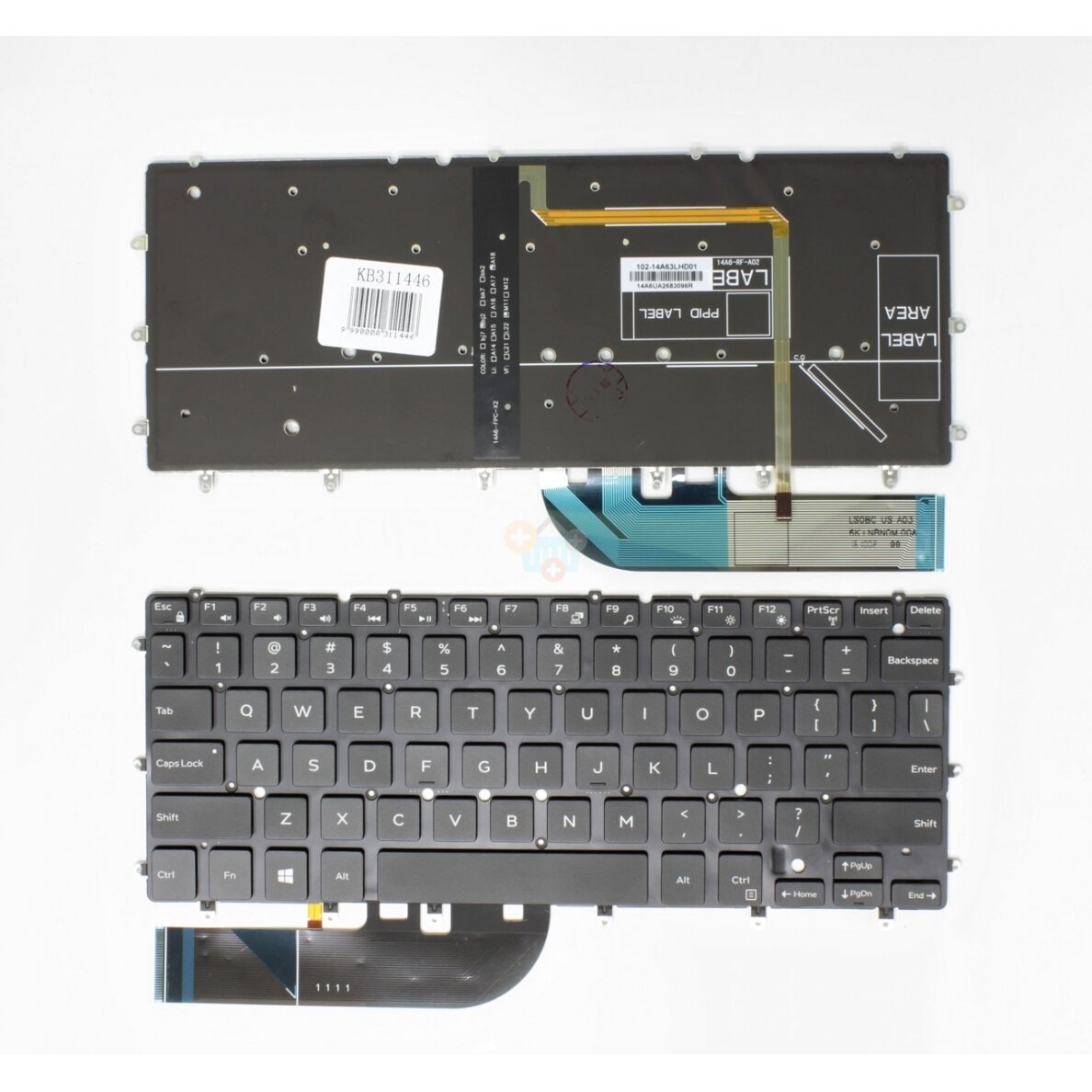 Klaviatūra DELL XPS 13-9350 (US) Klaviatūra DELL XPS 13-9350 (US)