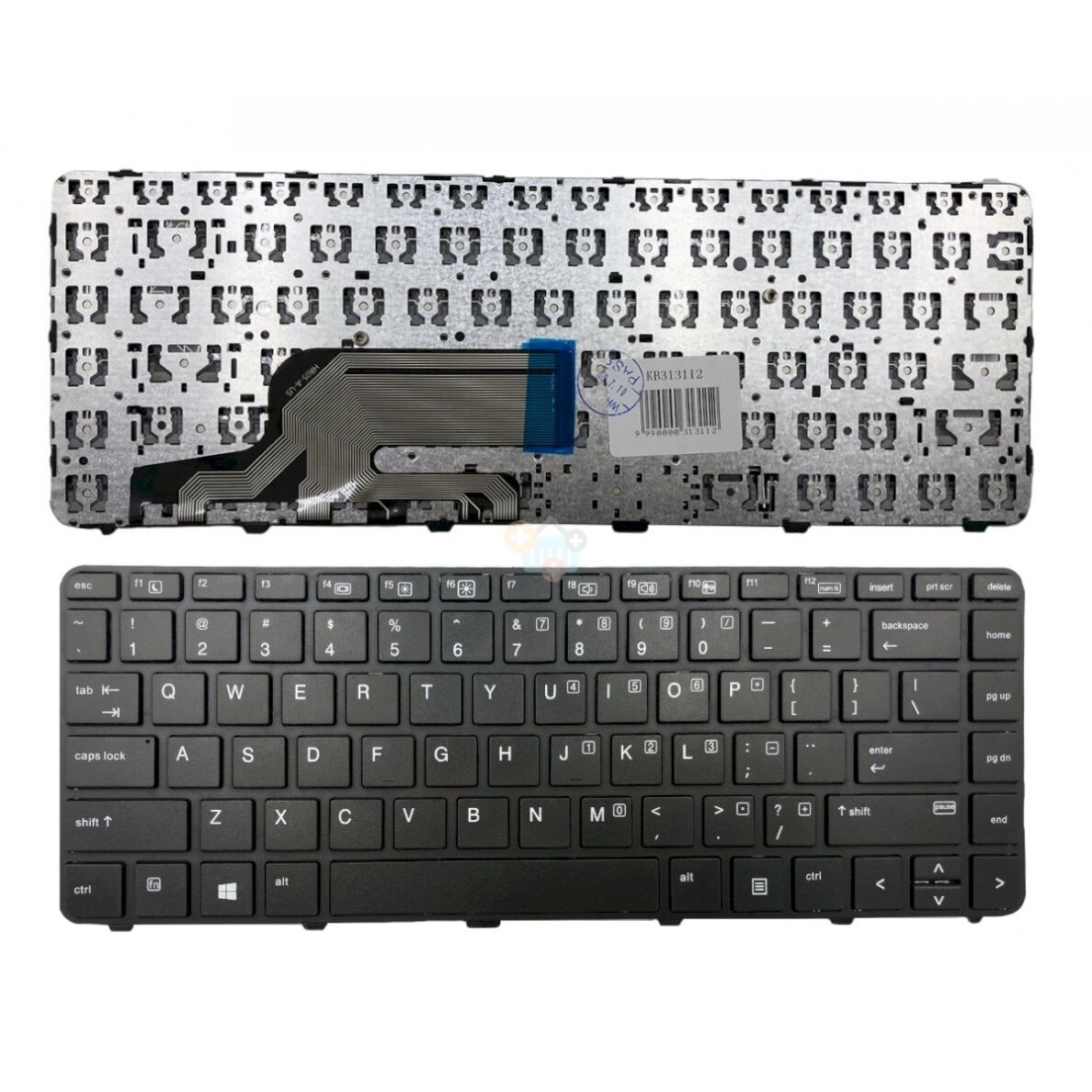 Klaviatūra HP: Probook 430 G3, 440 G3, 445 G3 (su rėmeliu) Klaviatūra HP: Probook 430 G3, 440 G3, 445 G3 (su rėmeliu)