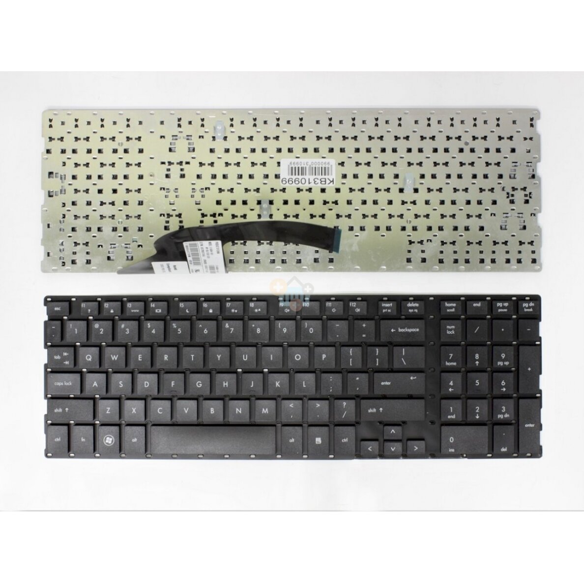 Klaviatūra HP ProBook: 4710S, 4750S, 4510S, 4515S Klaviatūra HP ProBook: 4710S, 4750S, 4510S, 4515S