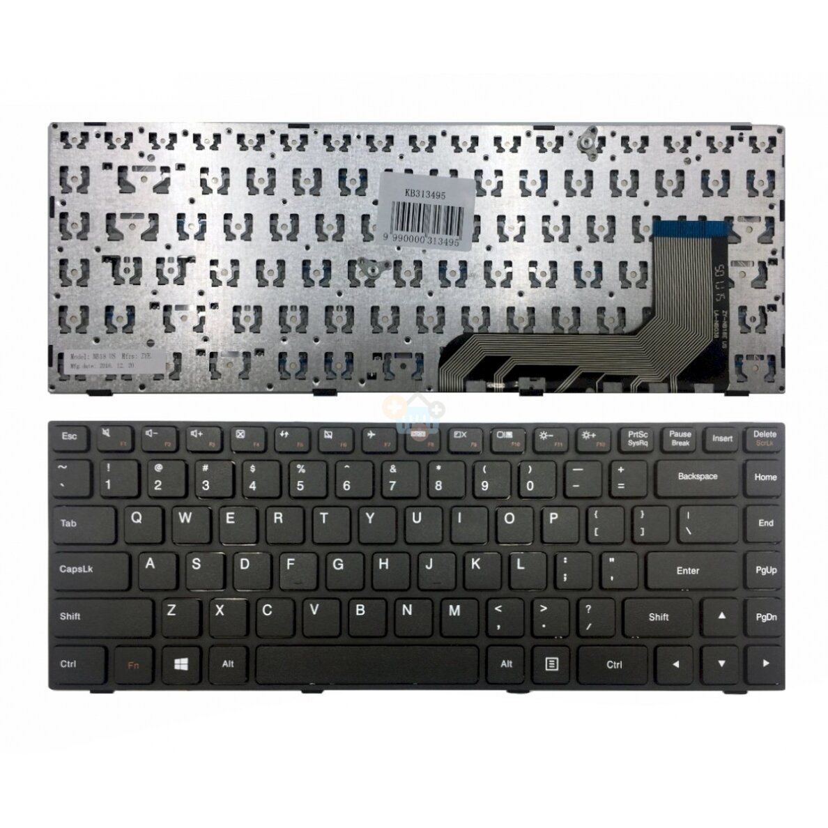 Klaviatūra Lenovo: IdeaPad 100, 100-14IBD, 100-14IBY Klaviatūra Lenovo: IdeaPad 100, 100-14IBD, 100-14IBY