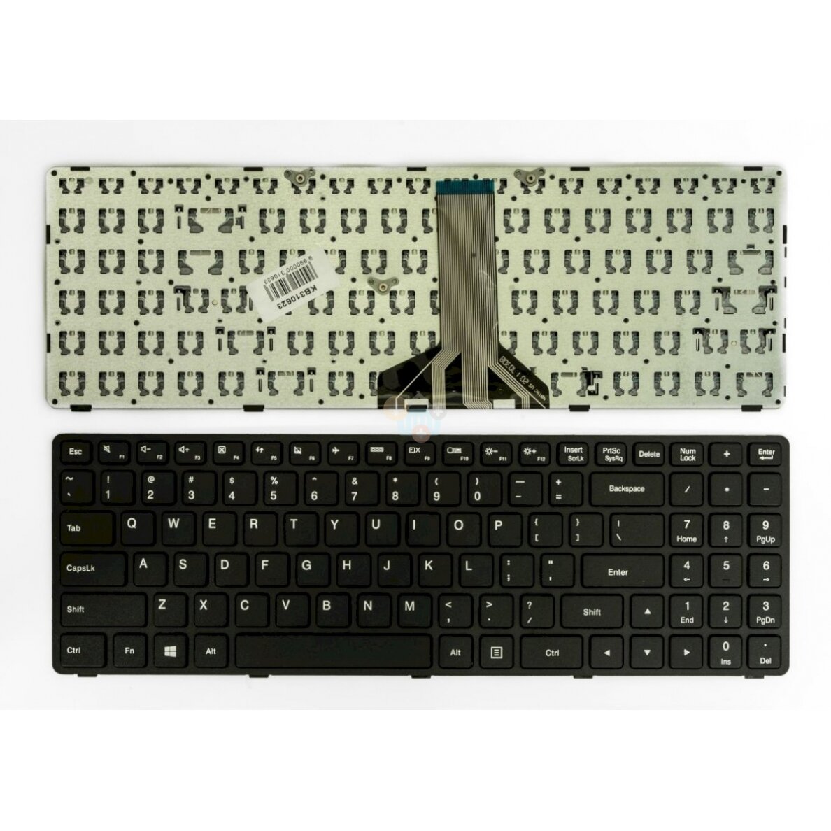 Klaviatūra LENOVO: Ideapad 100-15IBD, B50-50 Klaviatūra LENOVO: Ideapad 100-15IBD, B50-50