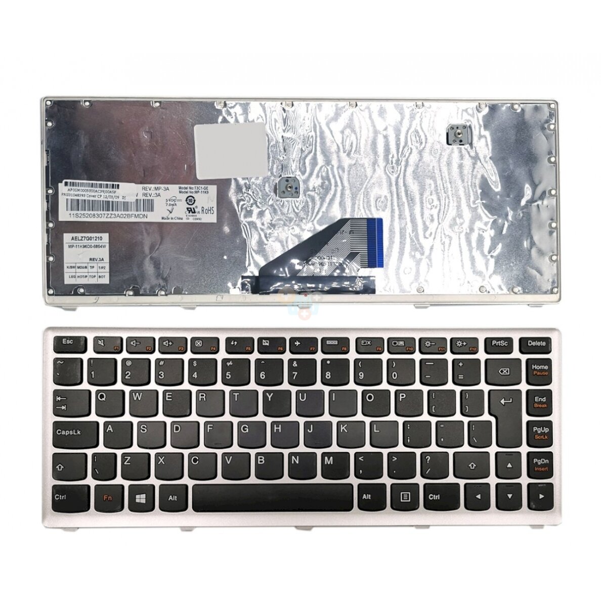 Klaviatūra LENOVO IdeaPad U310, U410, U430 (UK) Klaviatūra LENOVO IdeaPad U310, U410, U430 (UK)