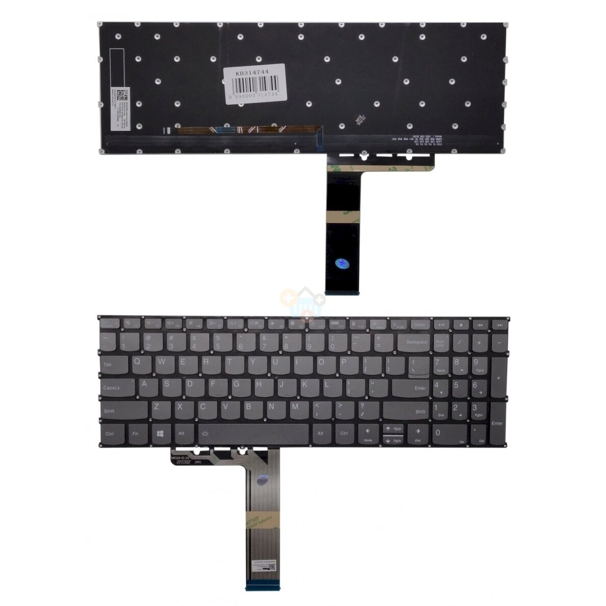 Klaviatūra LENOVO ThinkBook 15 G2, su pašvietimu, US Klaviatūra LENOVO ThinkBook 15 G2, su pašvietimu, US