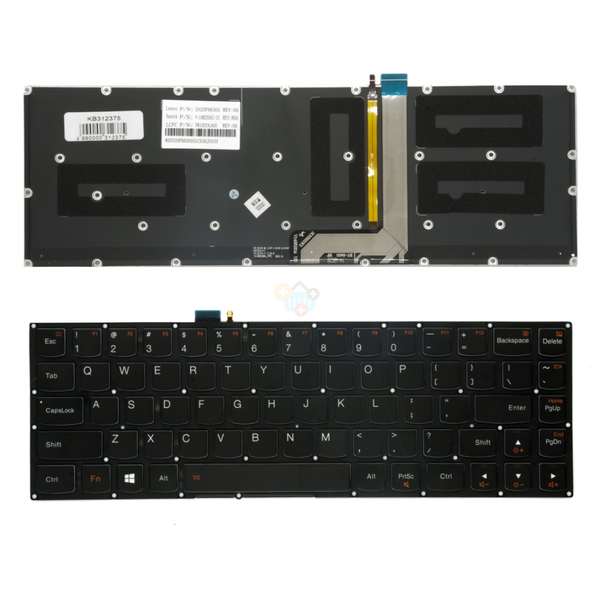 Klaviatūra LENOVO Yoga 3 Pro 1370 Klaviatūra LENOVO Yoga 3 Pro 1370