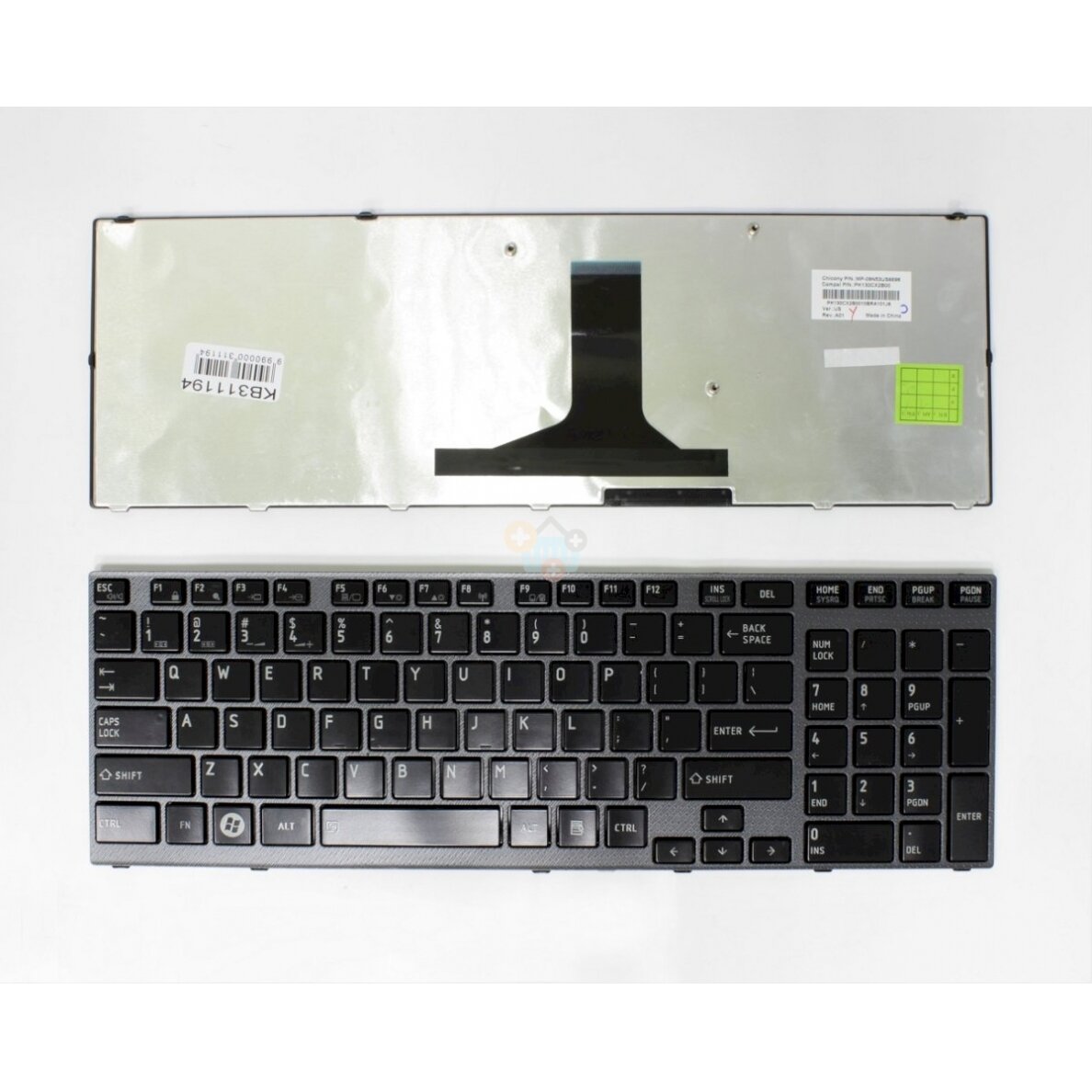 Klaviatūra TOSHIBA Satellite: A660, A665 Klaviatūra TOSHIBA Satellite: A660, A665