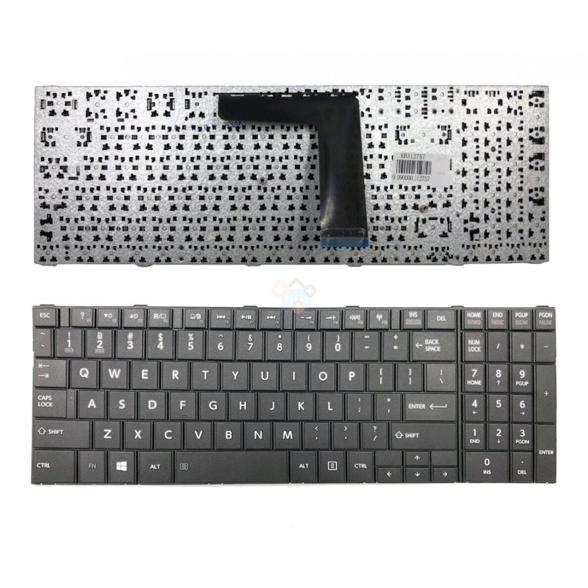 Klaviatūra Toshiba: Satellite C50-B, C50D-B, C55-B, C55D-B, C50A-B Klaviatūra Toshiba: Satellite C50-B, C50D-B, C55-B, C55D-B, C50A-B