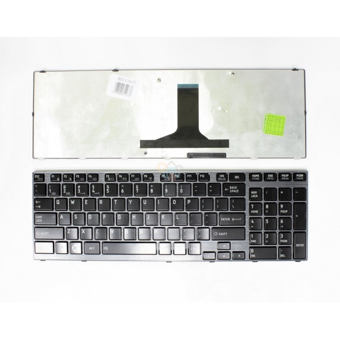 Klaviatūra TOSHIBA Satellite: P750, P750D, P755, P770 Klaviatūra TOSHIBA Satellite: P750, P750D, P755, P770