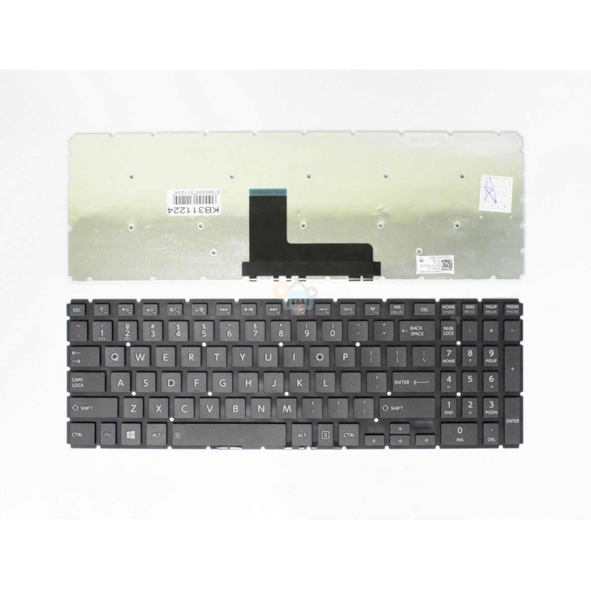 Klaviatūra TOSHIBA Satellite: S50-B, S50D-B, S50T-B, S50DT-B Klaviatūra TOSHIBA Satellite: S50-B, S50D-B, S50T-B, S50DT-B