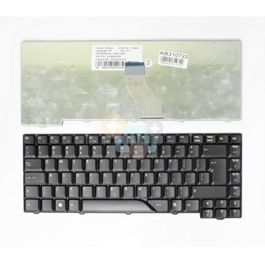 Klaviatūra, ACER Aspire: 5310, 5315, 5320, 4520, 4530, 4920, 4930, 6920 Klaviatūra, ACER Aspire: 5310, 5315, 5320, 4520, 4530, 4920, 4930, 6920