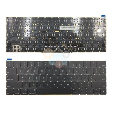 Nešiojamo kompiuterio klaviatūra APPLE Macbook Pro 13, 15, A1989, A1990 su Touch Bar (US) Nešiojamo kompiuterio klaviatūra APPLE Macbook Pro 13, 15, A1989, A1990 su Touch Bar (US)