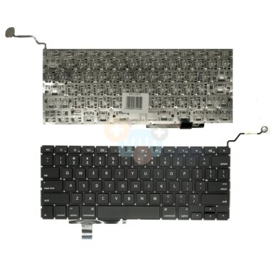 Nešiojamo kompiuterio klaviatūra APPLE MacBook Pro 17" A1297 Nešiojamo kompiuterio klaviatūra APPLE MacBook Pro 17" A1297