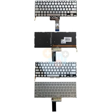 Klaviatūra ASUS X409, A412, X412, R423, R424, su pašvietimu, US Klaviatūra ASUS X409, A412, X412, R423, R424, su pašvietimu, US