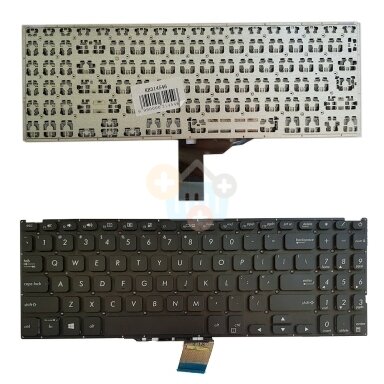 Klaviatūra Asus X512J, X512F X512D X512U, US Klaviatūra Asus X512J, X512F X512D X512U, US