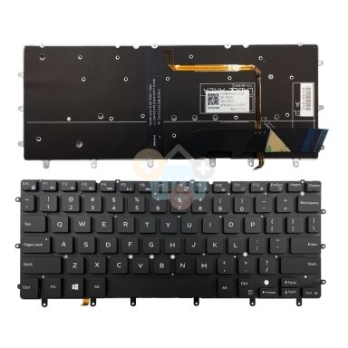 Nešiojamo kompiuterio klaviatūra DELL Inspiron 13 7000, 7352, 7353 (US) Nešiojamo kompiuterio klaviatūra DELL Inspiron 13 7000, 7352, 7353 (US)