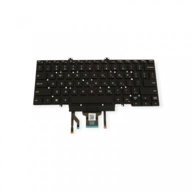 Klaviatūra DELL Latitude 5400 5401 5410 5411 (US) su pašvietimu  ORIGINALI
