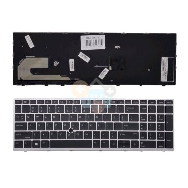 Klaviatūra HP: Elitebook 850 G5 755 G5 ZBook 15u G5 Klaviatūra HP: Elitebook 850 G5 755 G5 ZBook 15u G5