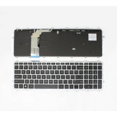 Klaviatūra HP Envy TouchSmart: 15-J, 17-J, M7-J, 17T-J su rėmeliu Klaviatūra HP Envy TouchSmart: 15-J, 17-J, M7-J, 17T-J su rėmeliu