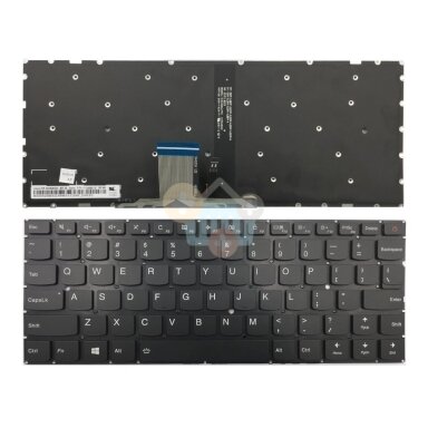 Klaviatūra Lenovo: Ideapad 710S-13IKB, 710S-13ISK su pašvietimu Klaviatūra Lenovo: Ideapad 710S-13IKB, 710S-13ISK su pašvietimu