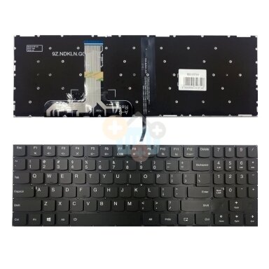 Klaviatūra Lenovo: Legion Y520, Y520-15Ikb, Y720-15Ikb, R720 R720-15Ikb su baltu pašvietimu Klaviatūra Lenovo: Legion Y520, Y520-15Ikb, Y720-15Ikb, R720 R720-15Ikb su baltu pašvietimu