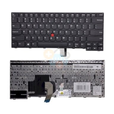 Klaviatūra LENOVO Thinkpad E470, su trackpoint, US Klaviatūra LENOVO Thinkpad E470, su trackpoint, US
