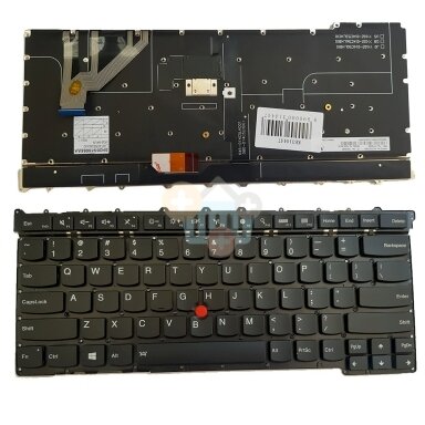 Klaviatūra Lenovo X1 Carbon Gen 3, US
