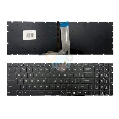 Klaviatūra MSI: GT72, GS60 su RGB apšvietimu Klaviatūra MSI: GT72, GS60 su RGB apšvietimu