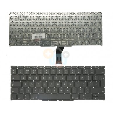 Nešiojamo kompiuterio klaviatūra APPLE MacBook Air 11“: A1465, A1370, UK Nešiojamo kompiuterio klaviatūra APPLE MacBook Air 11“: A1465, A1370, UK