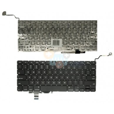 Nešiojamo kompiuterio klaviatūra APPLE MacBook Pro 17" A1297 Nešiojamo kompiuterio klaviatūra APPLE MacBook Pro 17" A1297