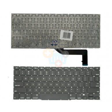 Nešiojamo kompiuterio klaviatūra APPLE MacBook Pro Retina 15": 1398 Nešiojamo kompiuterio klaviatūra APPLE MacBook Pro Retina 15": 1398