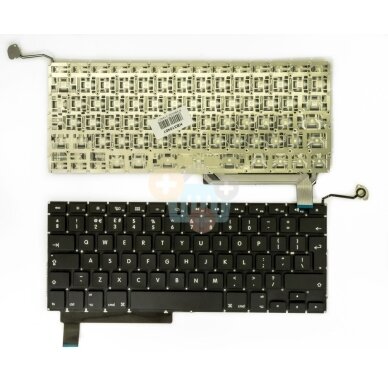 Klaviatūra APPLE UniBody MacBook Pro 15" A1286 2009-2012, UK Klaviatūra APPLE UniBody MacBook Pro 15" A1286 2009-2012, UK