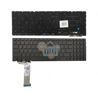 Klaviatūra ASUS: G771, G771J, G771JM, G771JW Klaviatūra ASUS: G771, G771J, G771JM, G771JW
