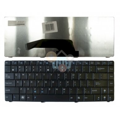 Klaviatūra ASUS: K40, K40AB, K40IJ, K40IN, K40C, K40IP Klaviatūra ASUS: K40, K40AB, K40IJ, K40IN, K40C, K40IP