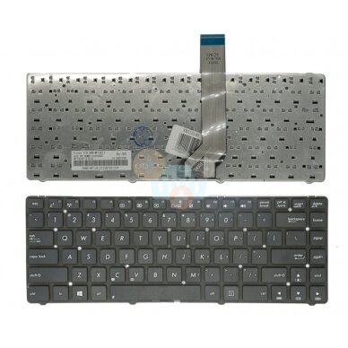 Klaviatūra ASUS: K45, A85V, R400, K45VD, A45VM, R400V, N45 Klaviatūra ASUS: K45, A85V, R400, K45VD, A45VM, R400V, N45