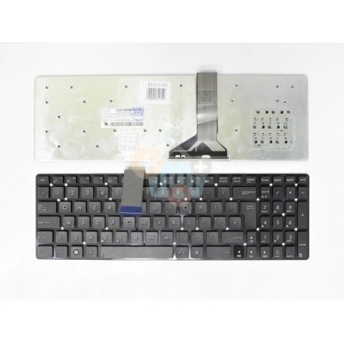 Klaviatūra ASUS: K55, K55A, K55V, K55M, K55X, UK Klaviatūra ASUS: K55, K55A, K55V, K55M, K55X, UK