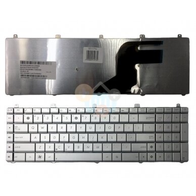 Klaviatūra ASUS N55 N55SL (sidabrinė) Klaviatūra ASUS N55 N55SL (sidabrinė)