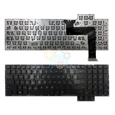 Klaviatūra ASUS: ROG G750, G750J, G750JH, G750JM, G750JS, G750JW Klaviatūra ASUS: ROG G750, G750J, G750JH, G750JM, G750JS, G750JW