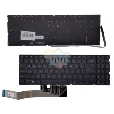 Klaviatūra ASUS Vivobook K571, US Klaviatūra ASUS Vivobook K571, US