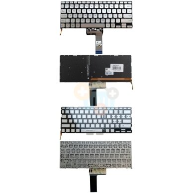 Klaviatūra ASUS X409, A412, X412, R423, R424, su pašvietimu, US Klaviatūra ASUS X409, A412, X412, R423, R424, su pašvietimu, US
