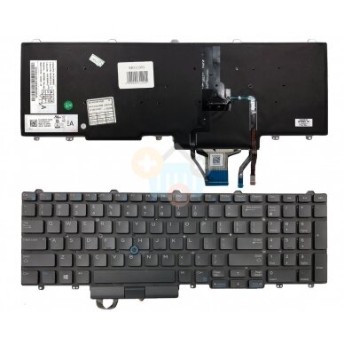 Klaviatūra DELL Latitude E5550, E5570, 5580 (US) Klaviatūra DELL Latitude E5550, E5570, 5580 (US)