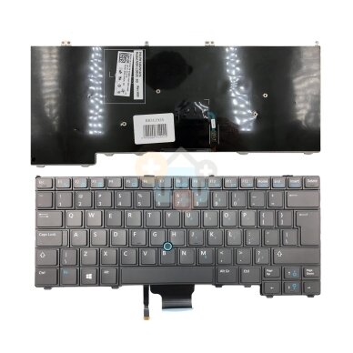 Klaviatūra DELL Latitude E7240, E7440, D4HRW UK Klaviatūra DELL Latitude E7240, E7440, D4HRW UK