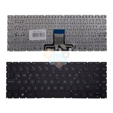 Klaviatūra HP 240 G8, be rėmelio, US Klaviatūra HP 240 G8, be rėmelio, US