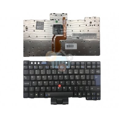 Klaviatūra Lenovo: IBM ThinkPad X60, X60S, X61, X61S Klaviatūra Lenovo: IBM ThinkPad X60, X60S, X61, X61S