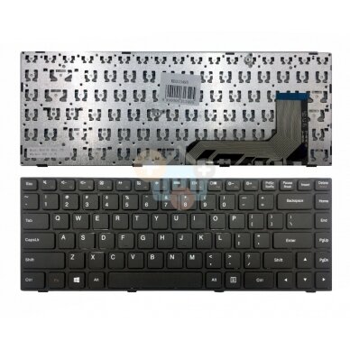 Klaviatūra Lenovo: IdeaPad 100, 100-14IBD, 100-14IBY Klaviatūra Lenovo: IdeaPad 100, 100-14IBD, 100-14IBY