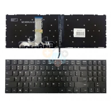 Klaviatūra Lenovo: Legion Y520, Y520-15Ikb, Y720-15Ikb, R720 R720-15Ikb su baltu pašvietimu Klaviatūra Lenovo: Legion Y520, Y520-15Ikb, Y720-15Ikb, R720 R720-15Ikb su baltu pašvietimu