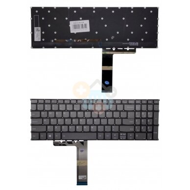 Klaviatūra LENOVO ThinkBook 15 G2, su pašvietimu, US Klaviatūra LENOVO ThinkBook 15 G2, su pašvietimu, US