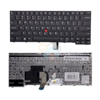 Klaviatūra LENOVO Thinkpad E470, su trackpoint, US Klaviatūra LENOVO Thinkpad E470, su trackpoint, US